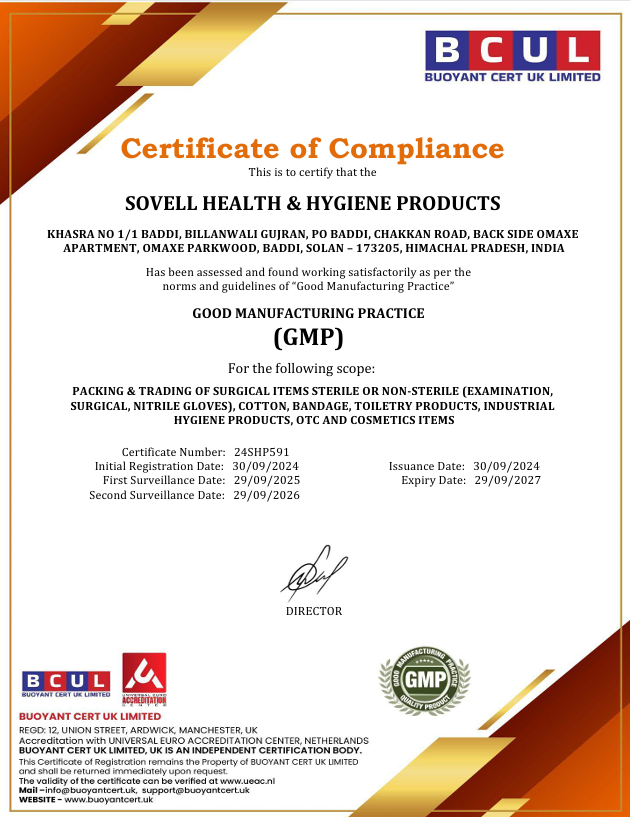 GMP Certificate