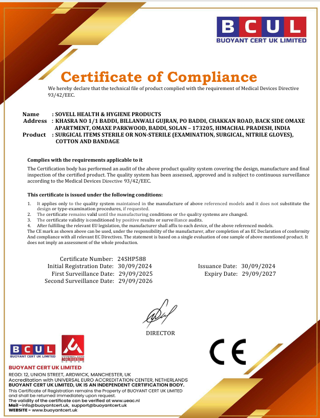Certificate of Compliance